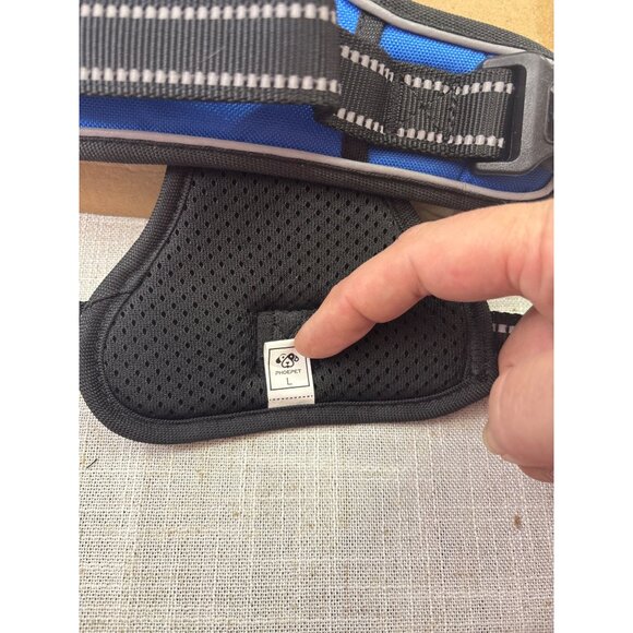 Phopet Large Dog Harness With Reflective Straps & Adjustable Buckles - Picture 2 of 4